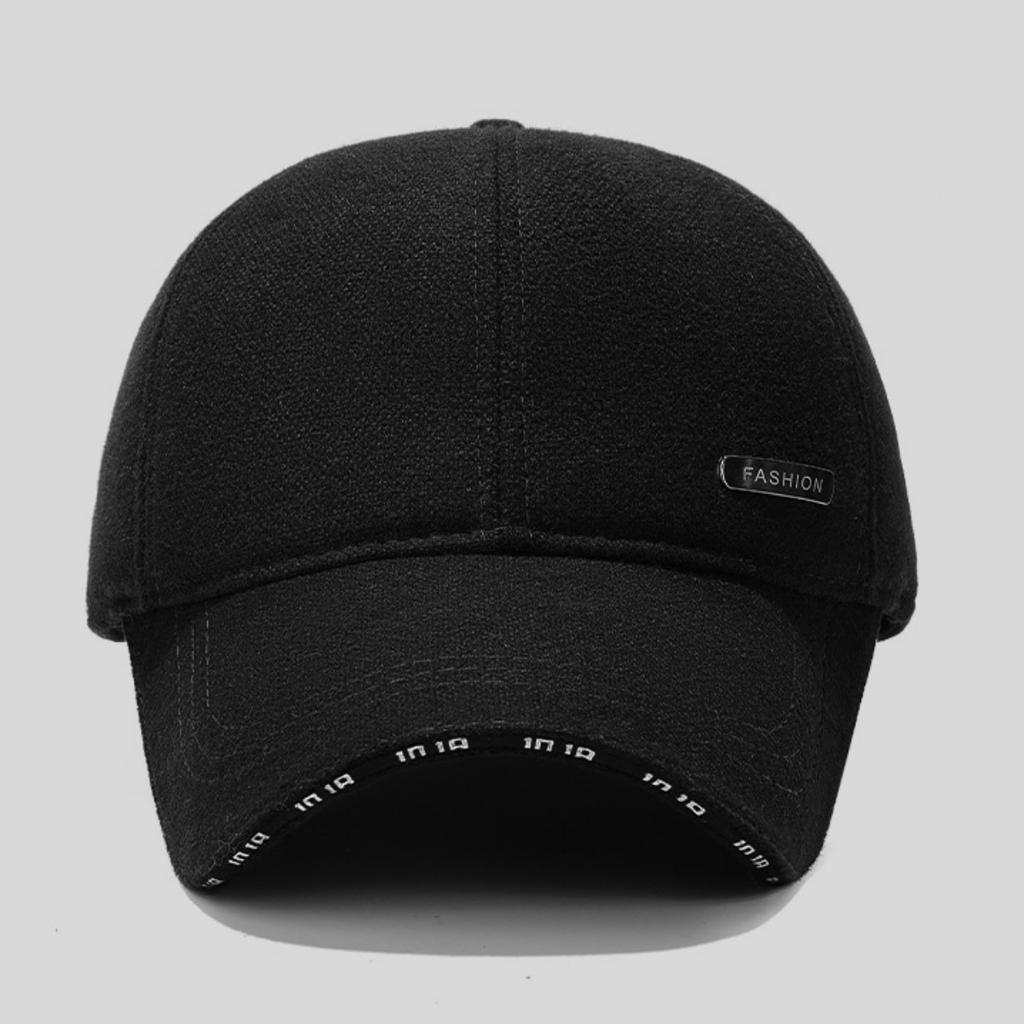 NORTHWOOD Winter Warm Baseball Caps for Men Ear Protection Cold Proof Cotton Dad Hat with Thick Velvet Baseball Hat