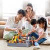 Racing Rail Car Model Train Track Adventure Game Animals Space Rocket Toys Children Educational Brain Mechanical Interactive