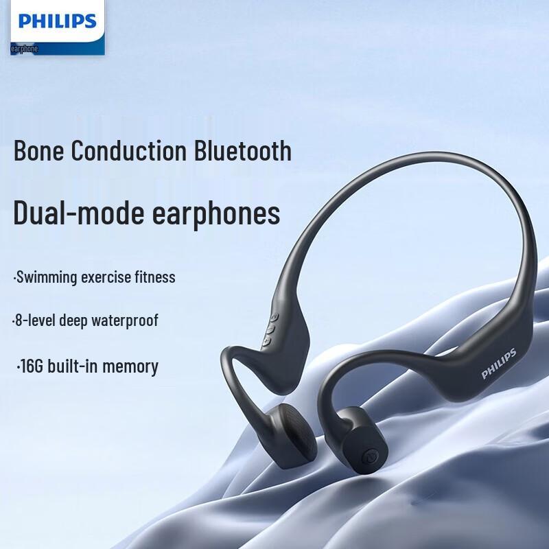 Philips TAA6609 Bone Conduction Wireless Sports Headphones
