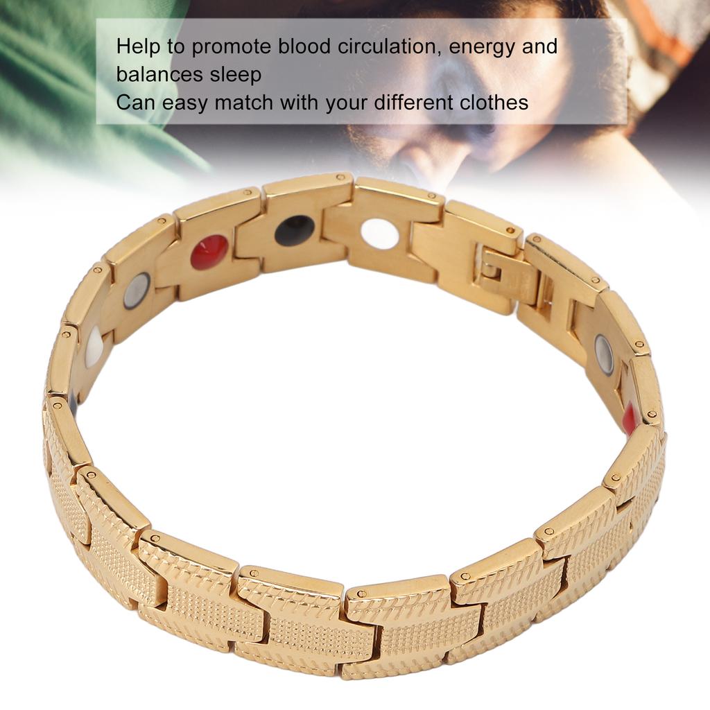 Brățări din Oțel Titan Magnetic pentru Pierderea în Greutate, Alinarea Durerii, Terapie, Bijuterii, Accesorii