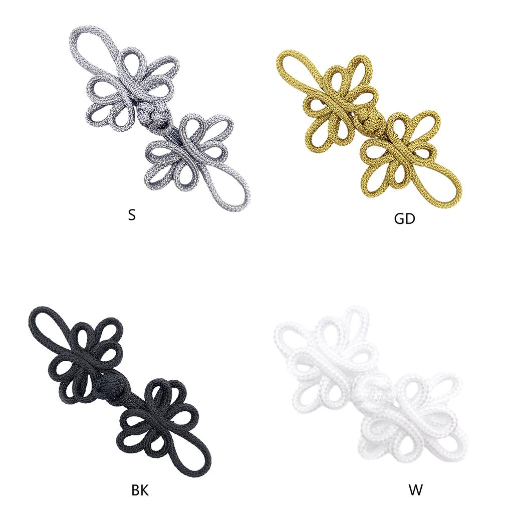 Chinese Cheongsam Buckle Traditional Knot Fastener Chinese Knot Buttons DIY Handcraft Clothing Decorative Accessory