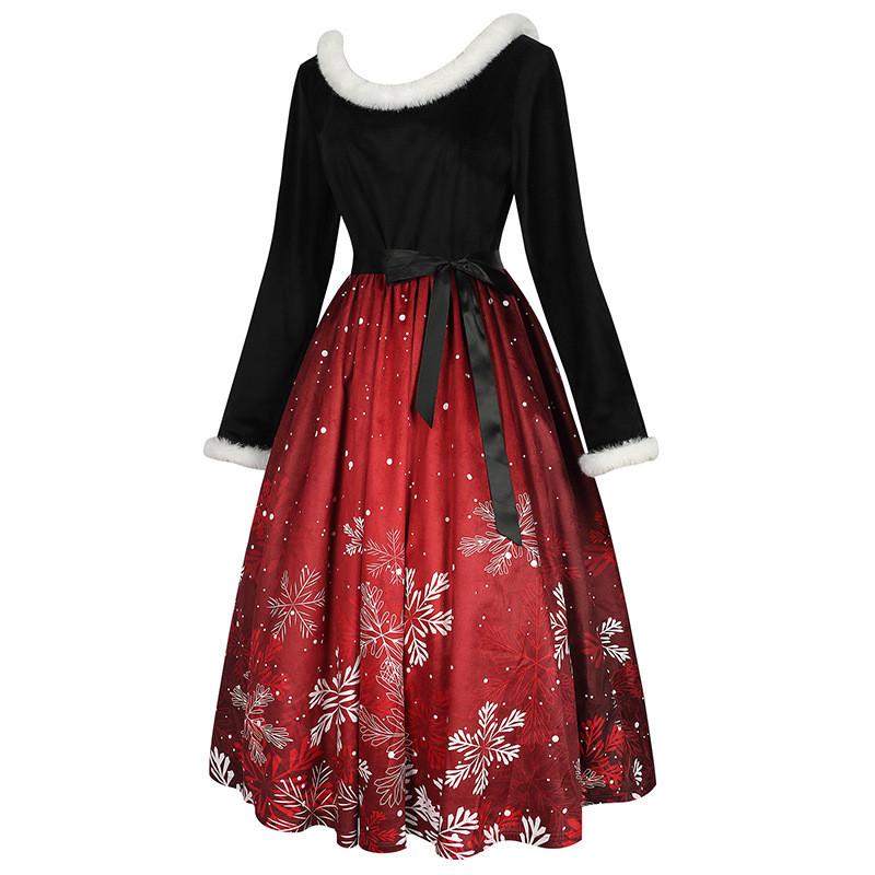 Christmas Dress Fashionable With Elegant Design For Themed Parties Gatherings And