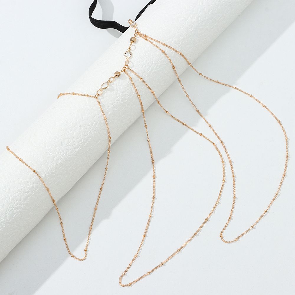 Sexy Accessories Bikini Body Accessories Beach Jewelry Multi-layers Leg Body Chain Thigh Chain