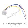 Infrared Motion Automatic Light Sensor IR Detector Switch DC 12V 24V  AC 110V 220V Human Body Induction Night Lamp