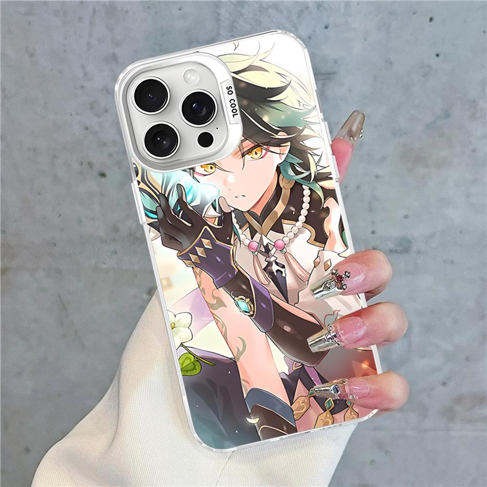 

Genshin Impact XIAO Phone Case For IPhone 16 15 14 13 12 11 Pro Max X XR XSMAX 8 7 Plus Matte Shockproof Back Cover iPhone 15 Pro