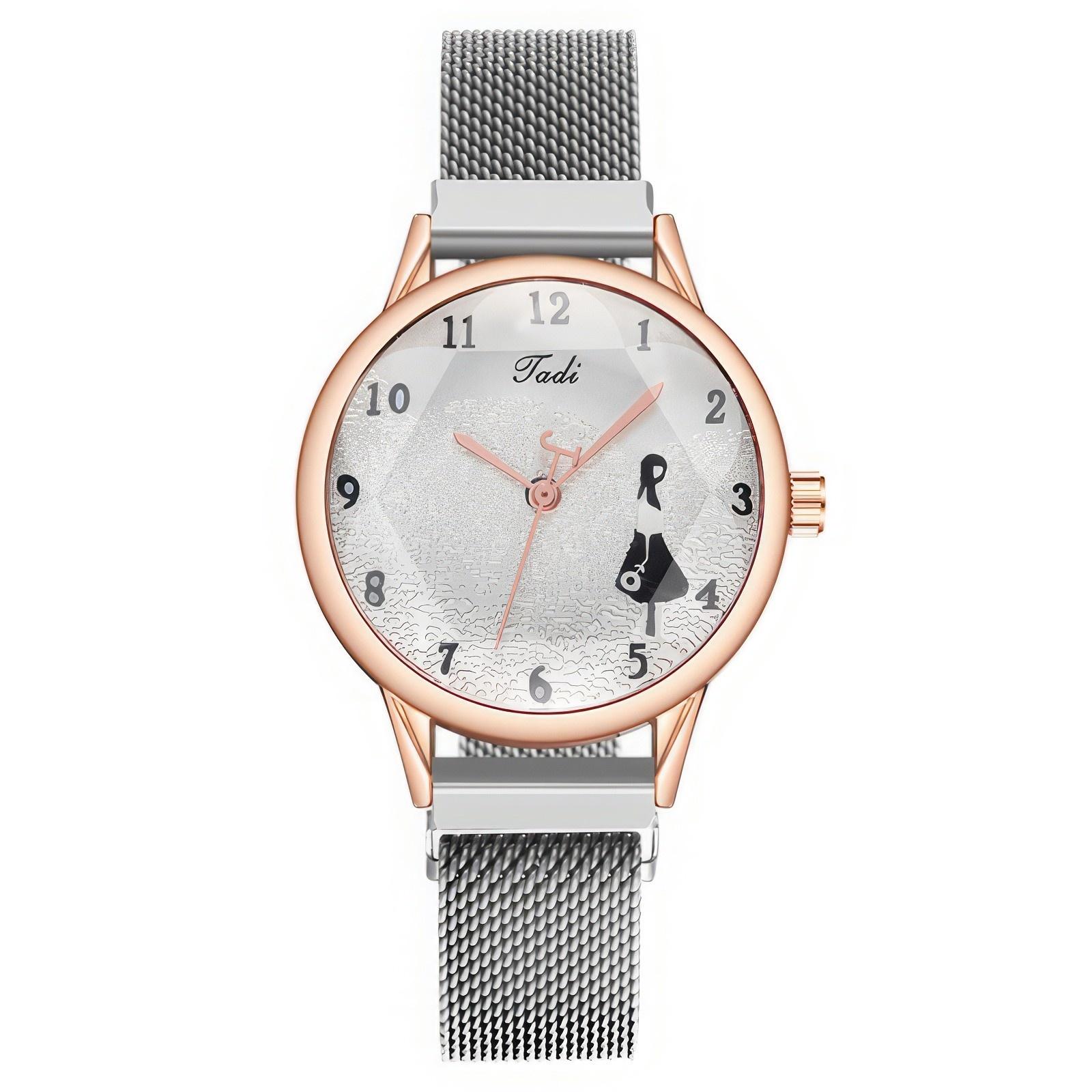 

Женские модные кожаные часы One Size