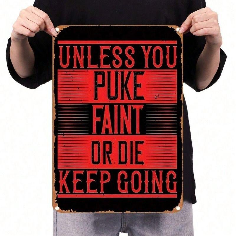

Vintage Metal Poster 30x40cm Wall Decor for Garage