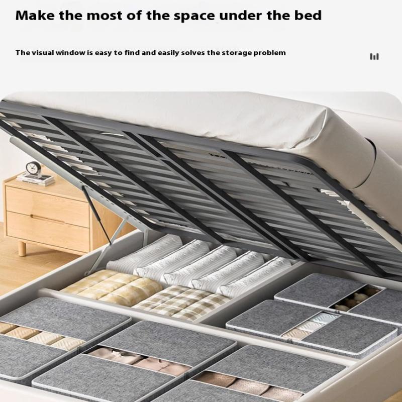 Extra große Kapazität Unterbett Kleideraufbewahrungstasche Bettdecken Aufbewahrungstasche Faltbare Hosenmantel Aufbewahrungstasche Kleiderschrank Organizer