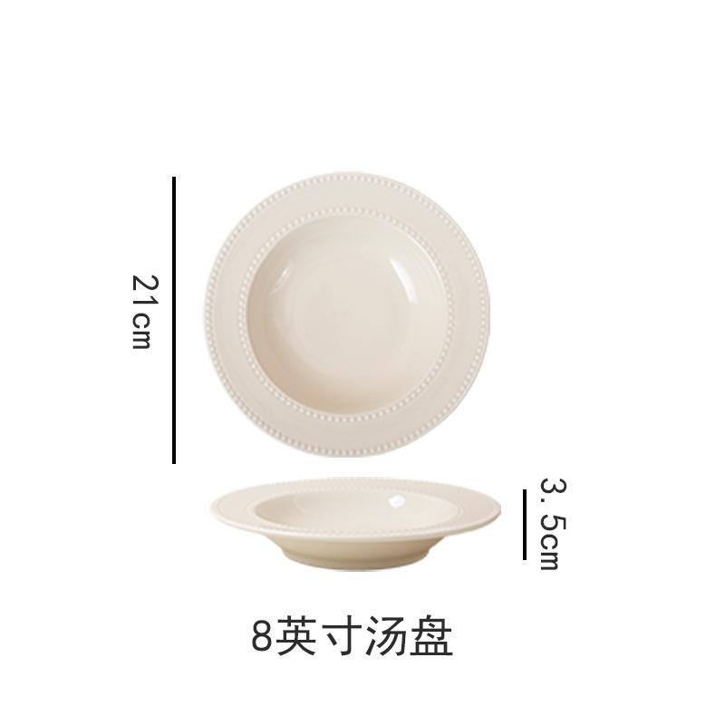 Underglaze Colorful Red Dishes, Tableware, Noodle Bowls, Household New Tableware, Plates, Dinner Plates, Wedding Gifts