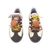 Adidas VL COURT 2.0 Slip Resistant Abrasion Resistant Low top Skateboard Shoes Unisex Yellow Brown HQ1802(Team17-)