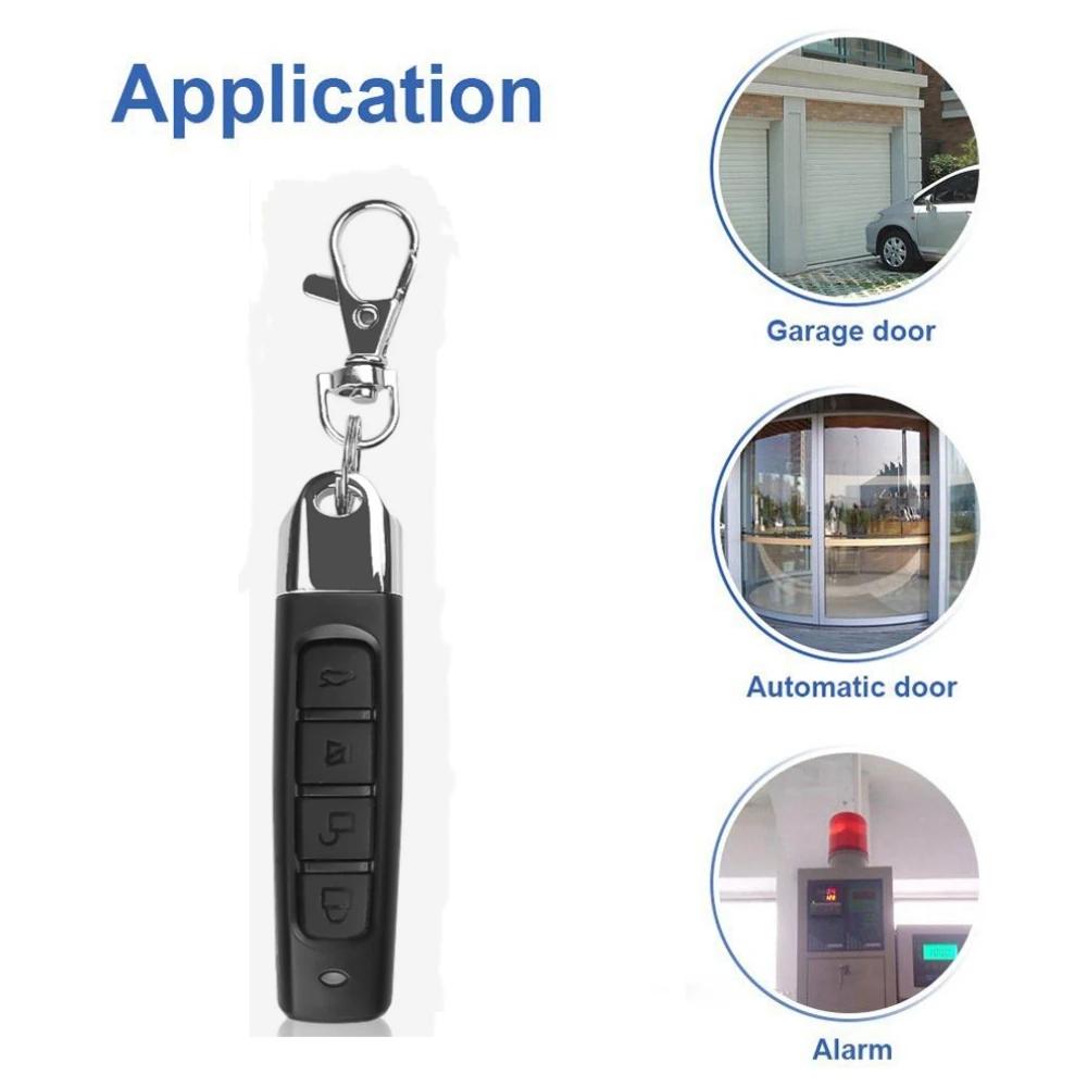 433mhz Remote Control Duplicator Universal Remote Key Copy Clone Replacement Garage Door Keychain RF 433.92Mhz Transmitter