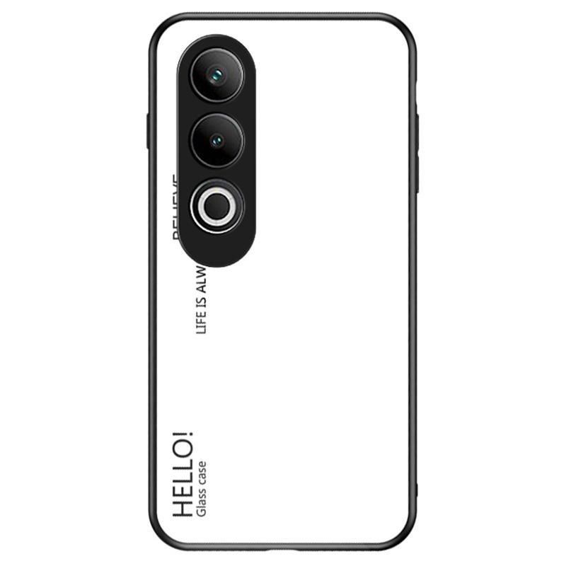 

Для чохла OnePlus Nord CE4 5G Загартоване скло Градієнтний колір Чохол для телефону White