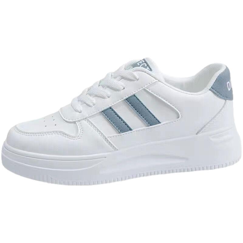 2025 spring new little white shoes female student flat-bottomed versatile casual shoes ins trendy breathable sports board shoes female