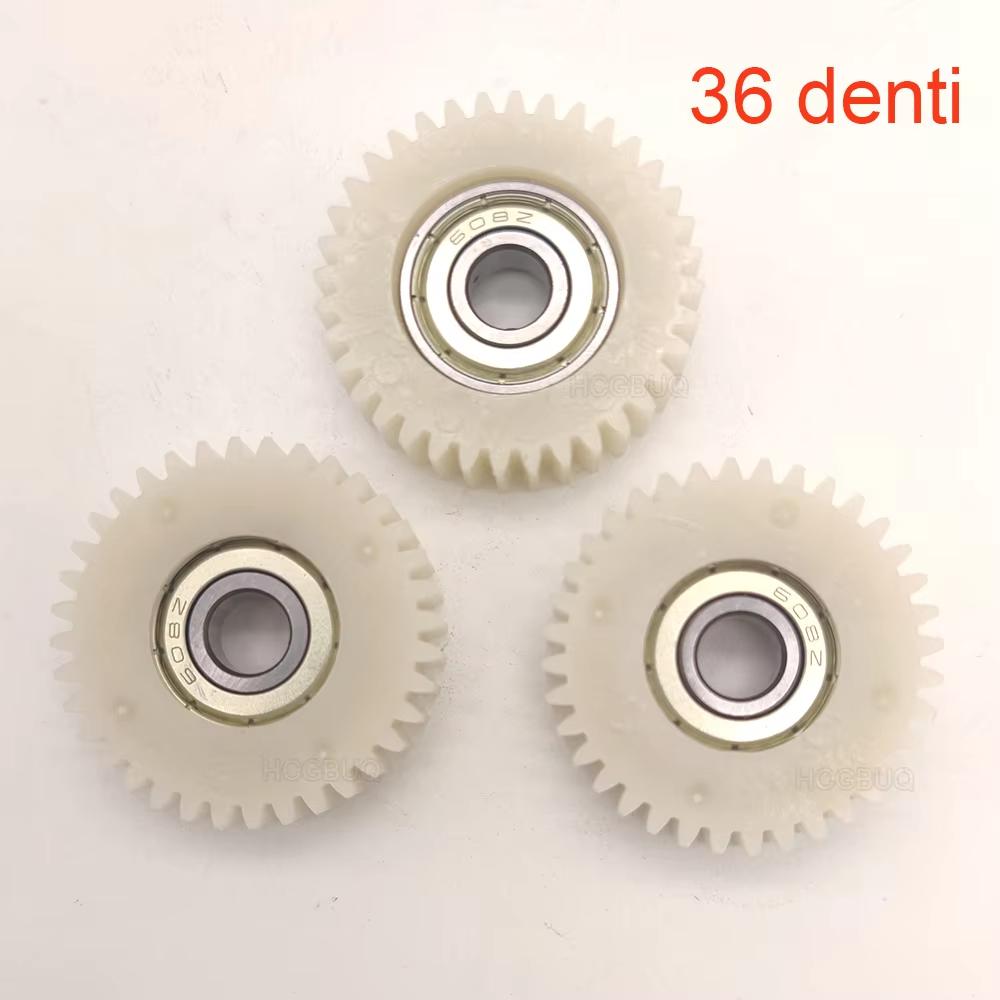 3Pcs 37.5x12mm Planetary Gear 36 Teeth Gears With 8mm Bearings Wheel Hubs Electric Bike Nylon Gear For Bafang Motor E-bike Parts