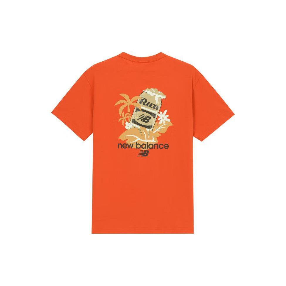 New Balance T Shirt Men's Orange AMT32365-SPO