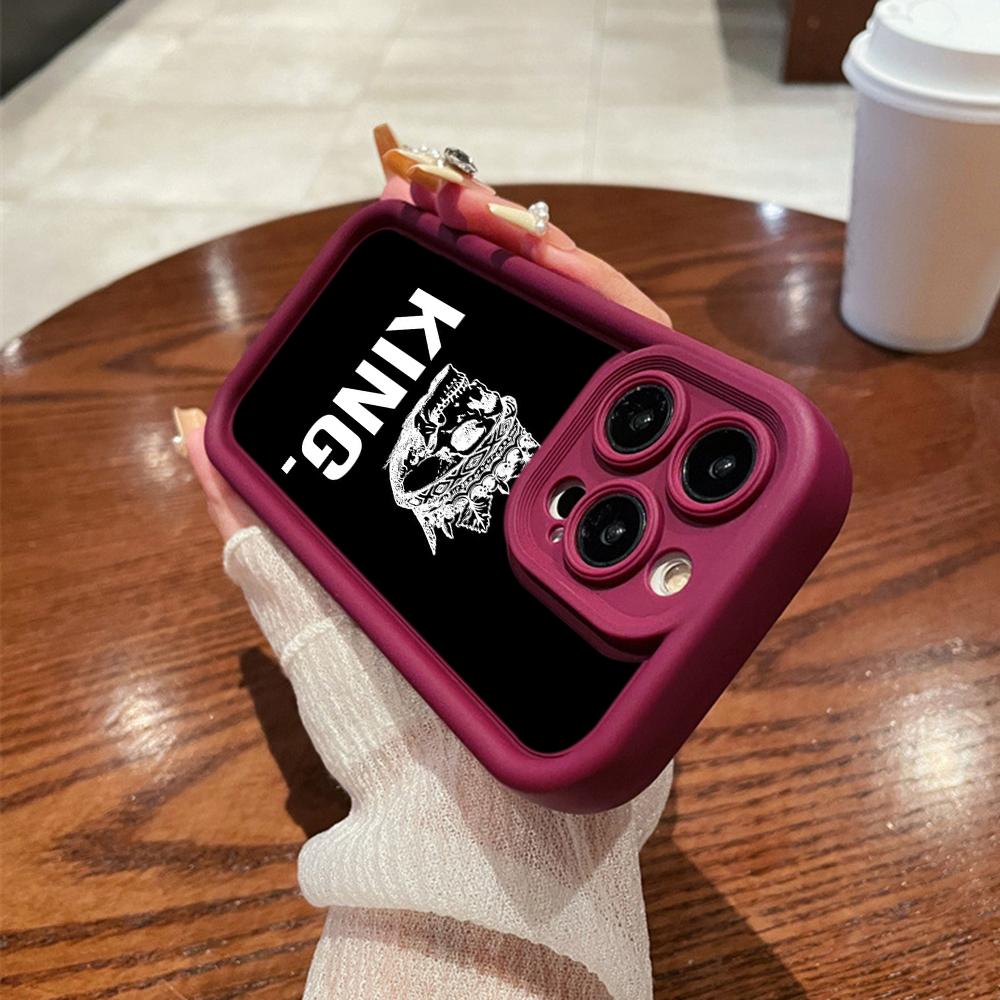 

LZ17 King Queen Couple Lovers силиконовый чехол для телефона Samsung A15 A35 S24 S23 Ultra S22 S21 Plus S20 FE A05 A54 A55 A53 A14 M15 противоударный задний чехол Samsung M23 5G