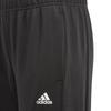 Kids Essentials Trainingsanzug 29326 Jersey Oberteil und Hose [Adidas] Set, Schwarz/Weiß, Hose Schwarz/Weiß (GN3974)