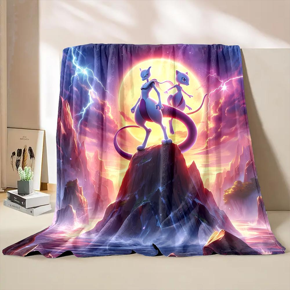 Japanese P0kem0n C-Charizard Cartoon Blanket for Children Sofa Throw Thin Blanket Bedroom Sofa Office All Seasons Gift Potdemiel