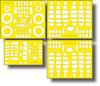 eduard Catalina Painting Masking Stickers Plastic Model Masking Stickers EDUEX1182 1/48 T-Face PBY-5A Double-Sided (for Revell/Eduard)