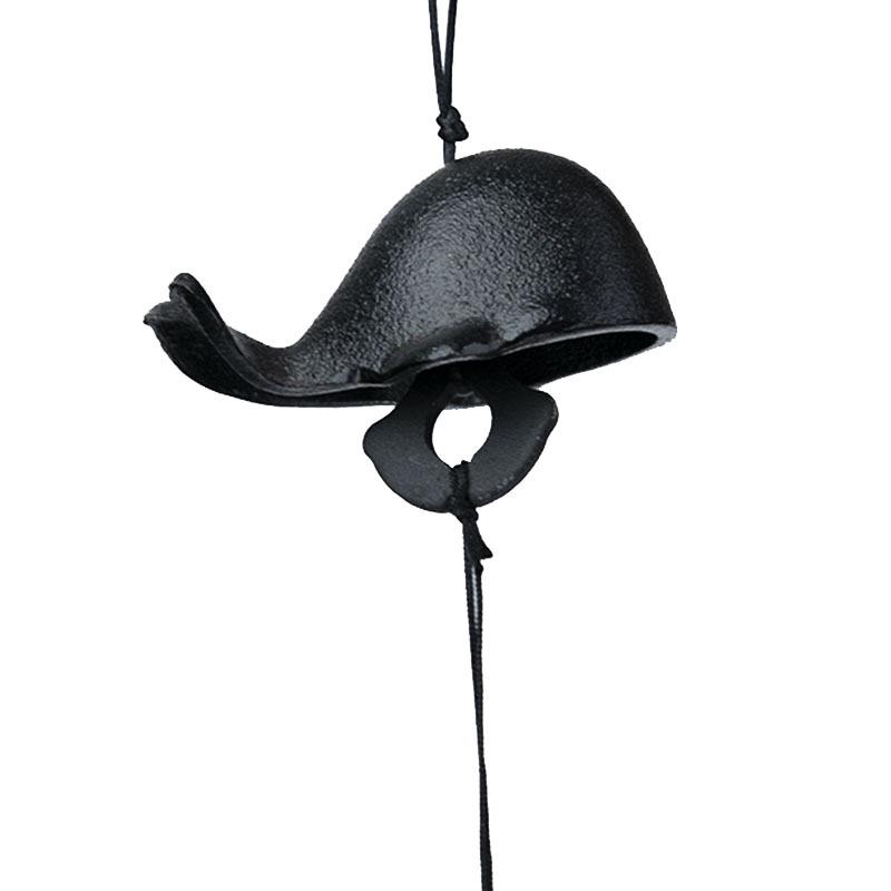 Asian Style Cast Iron Wind Chime: Retro Outdoor Balcony or Camping Ornament Bell