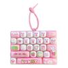 Spielzeug-Keyboard 26 Tasten Stressspielzeug für Kinder Schüler Taschenanhänger Zubehör