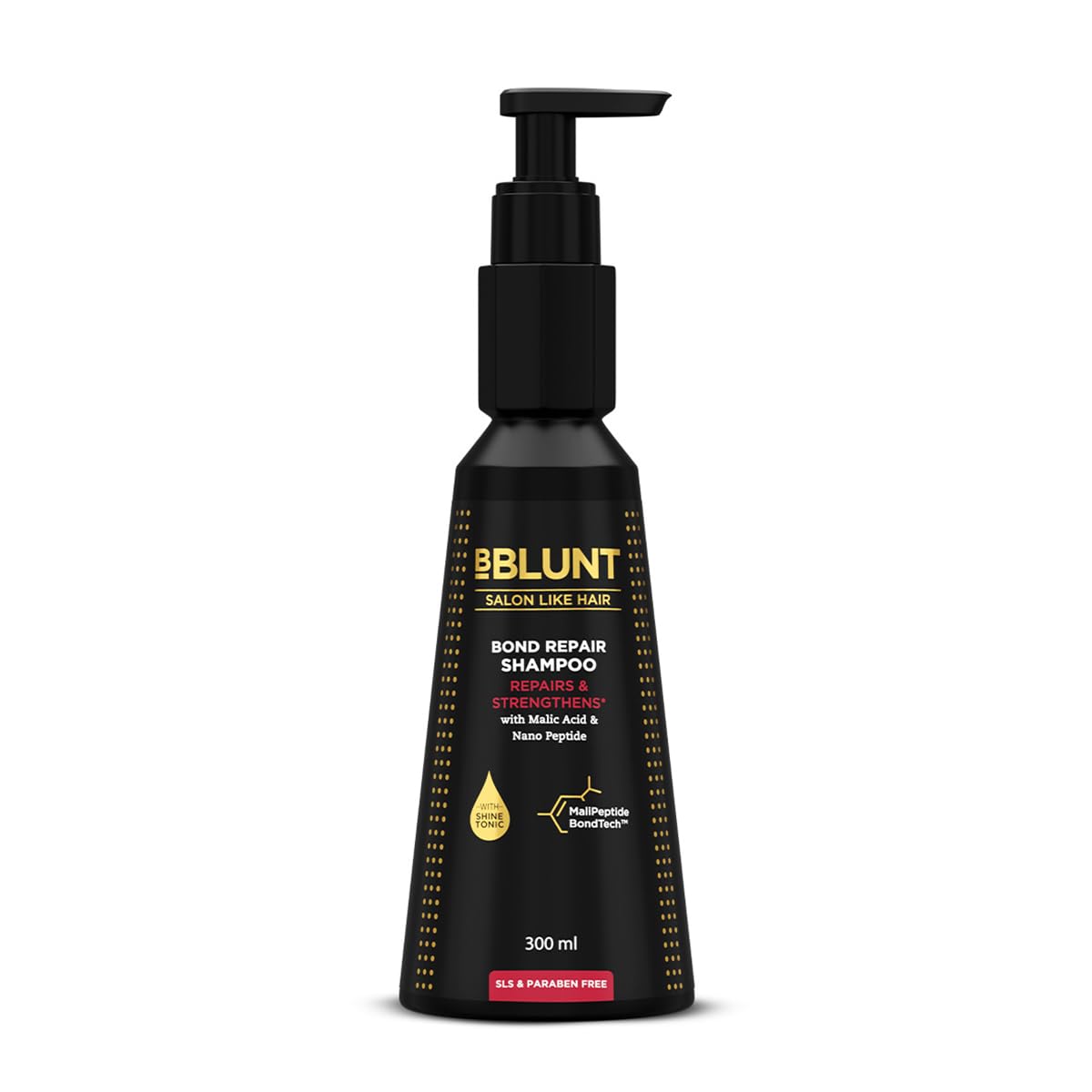 

BBLUNT Bond Repair Shampoo 300ml For Damaged Hair Repair & Strengthening For Men & Women SLS Free