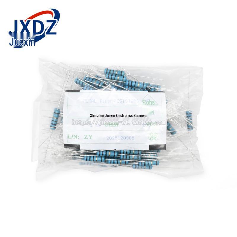 2W Metal Film Resistor Set: 100R, 200R, 270R, 300R, 470R, 560R, 680R, 750R, 820R, 1% Tolerance