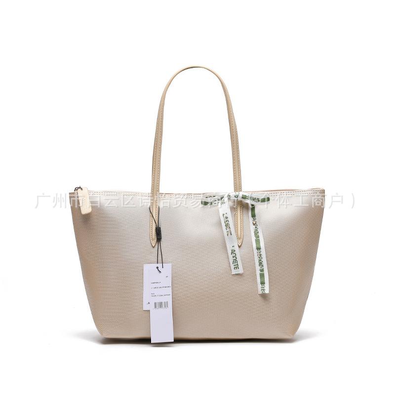 Yatay L timsah moda tote çanta büyük kapasiteli dumpling çanta alışveriş çantası taşınabilir omuz çantası iş çantası