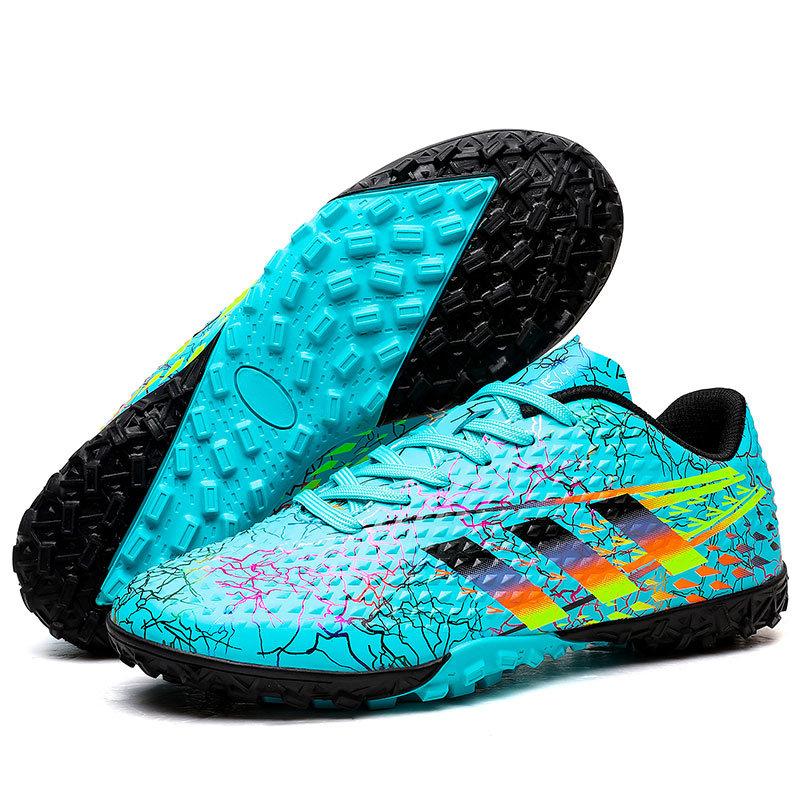 

New professional football shoes men s and women s AG long nails TF broken nails youth students grass competition training shoes 46