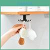 Abs Kitchen Wall Hook 360 Degree Rotating Hanging Organizer For Cabinets