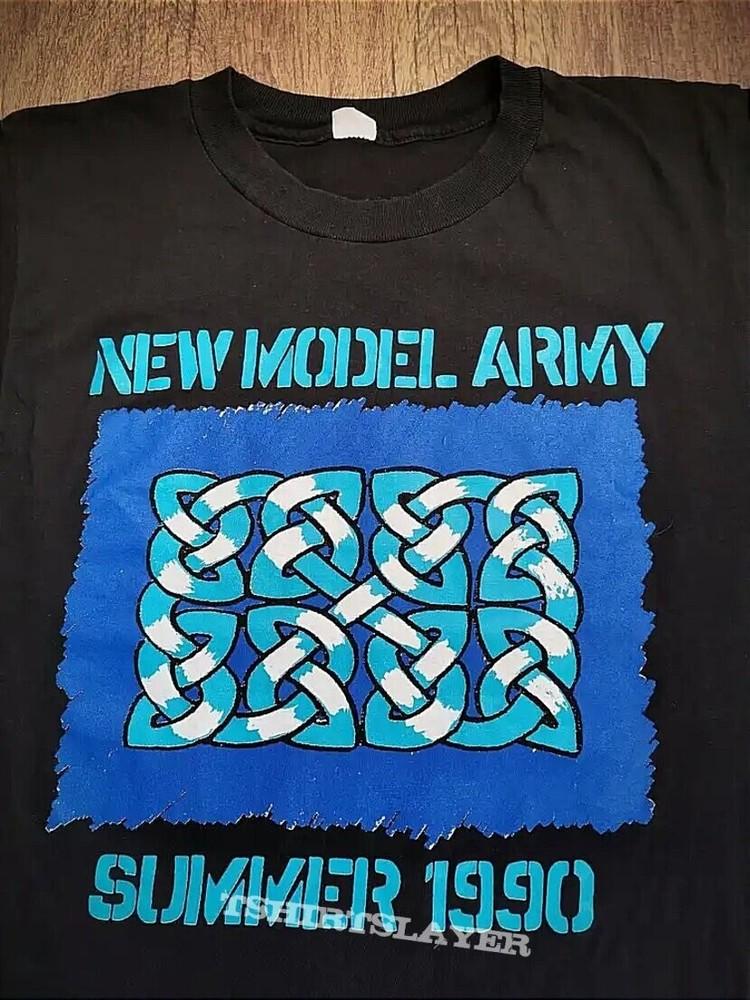 

НОВЫЙ МОДЕЛЬ АРМИИ, New Model Army x Футболка с туром EN417 Унисекс Футболка XL