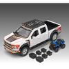 1/24 Ford F150 Off Road Pickup Truck Diecast Model Car Metal Alloy High Simulation Collection Hobby Display Birthday Gift for Friend