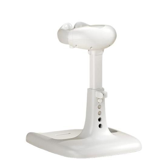Baby Shower Rack with Anti-Slip Pad Adjustable Height Easy Installation Toddler Shower Support Duck Design Baby Bathtub Stand
