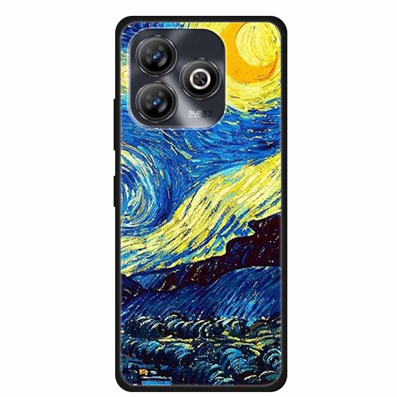 Pro ZTE BLADE A75 4G Pouzdro Zvířata Měkký Silikon TPU Pouzdra na Telefon Zadní Kryt Pro ZTE BLADEA75 Nárazuvzdorný Vlk Ochranný Cool Coque
