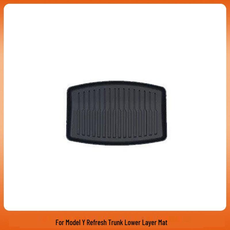 Tesla Model 3/Y Front & Rear Waterproof Trunk Mats - Original TPE Texture Accessories