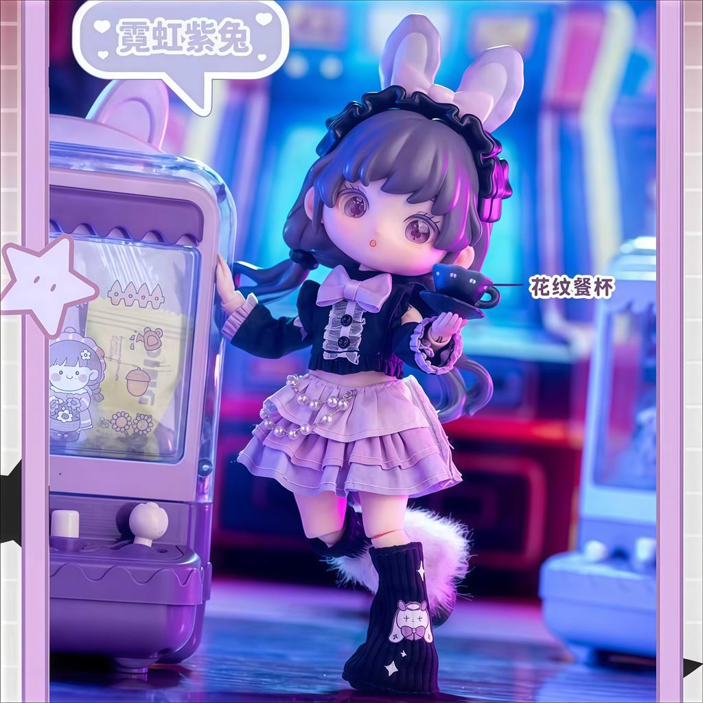 Liroro V2.5 Binary Sweetheart Series Ob11 1/12 Bjd Blind Box Mystery Box Movable Cute Action Anime Figure Toys Christmas Gift