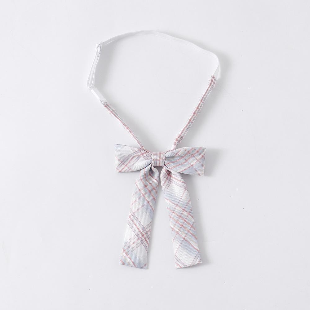 Japanese JK High-Waisted Plaid School Uniform Pleated Skirt by Yimengge Accessories