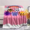Bolofofos characters Print Flannel Blanket,High quality Comfortable for All Seasons,Home Decor,Warmth and Comfort,Perfect for Christmas Gifts