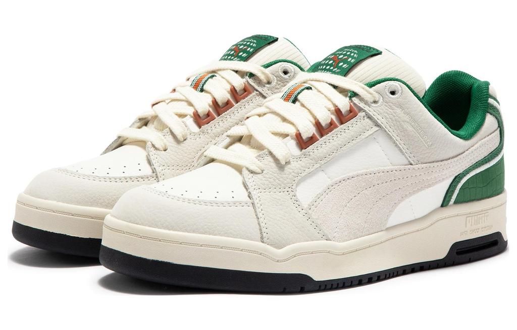 Puma Slipstream Lo Fg Warm White Vine Green 389468-01