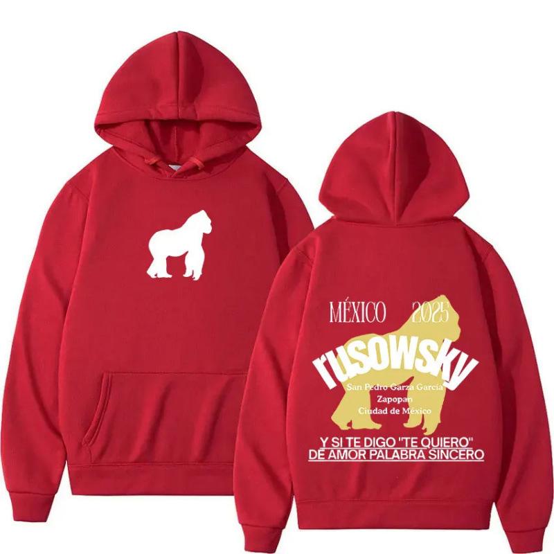 Rusowsky Mexico Graphic Merch Hoody Men'