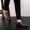 Casual Shoes Men Real Genuine Leather Luxury Loafers Men Handmade Office Formal Wedding Loafer Shoes Leisure Brand Slip On Flats