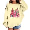 Children's Fashionable Casual Long-sleeved Loose Christmas Print Pullover Sweatshirt