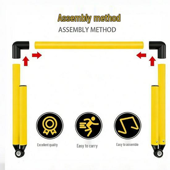 Adjustable Speed and Agility Training Hurdles for Football, Basketball, and Track