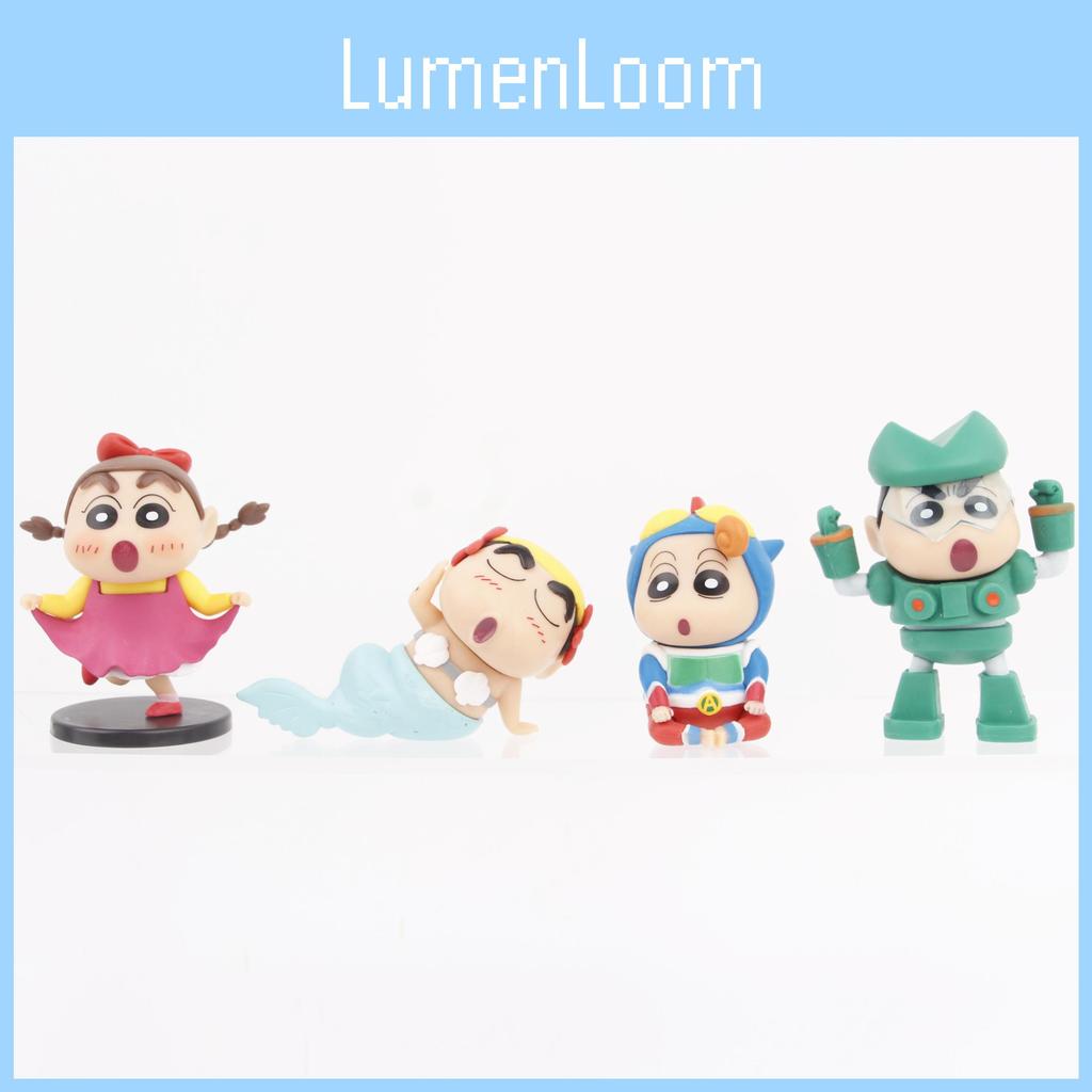 Adorable Sleeping Baby Moon Cake Topper For Kids Birthday Party Decor Plastic Figurine