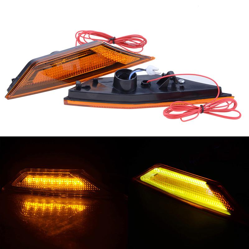 Rhyming 2pcs LED Dynamic Turn Signal Side Marker Light For Honda Civic 10th Gen Sedan Coupe Hatchback Repeater Indicator