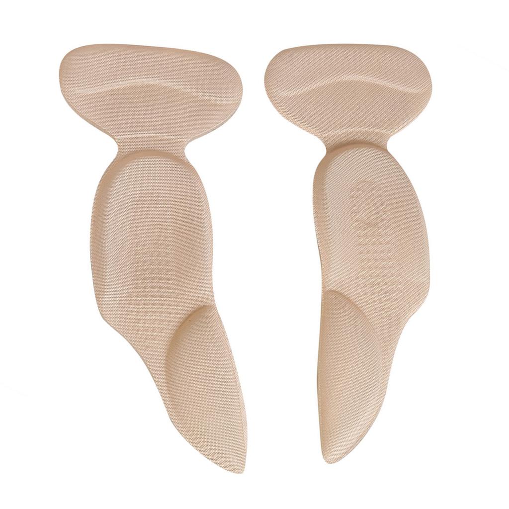 Skin color Three in one PU High heeled shoes pad (heel Anti friction   heel shock   foot arch s