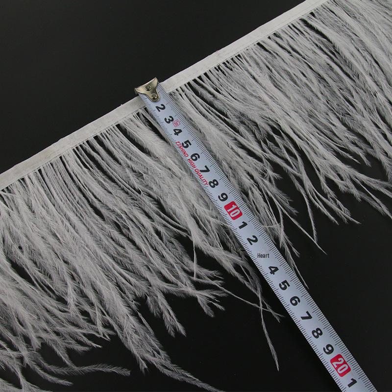 Ostrich Feathers for DIY Jewelry, Clothing Accessories, Cuffs, and Skirt Decoration