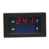 LED Digital Display AC 100.300V Voltmeter 0-50A   Meter(Red Red)