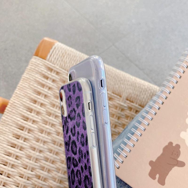 Leopard Mjukt Transparent Silikonfodral För Xiaomi Redmi Note 13 14T 15 Samsung A55 A35 S24 FE S25 iPhone Huawei Honor 200 Kameraskydd Stöttåligt Skydd