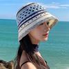 Mix Color Fisherman Hat Striped Sunshade Hat Outdoor Bucket Hat  Panama Bob Caps